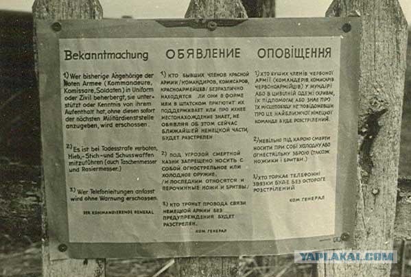 Документальные фото ВОВ 1941-1945