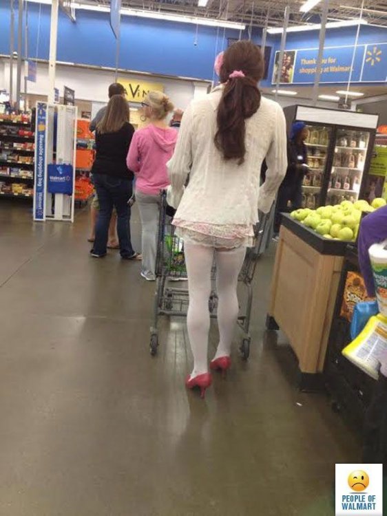 Экстравагантные покупатели Walmart