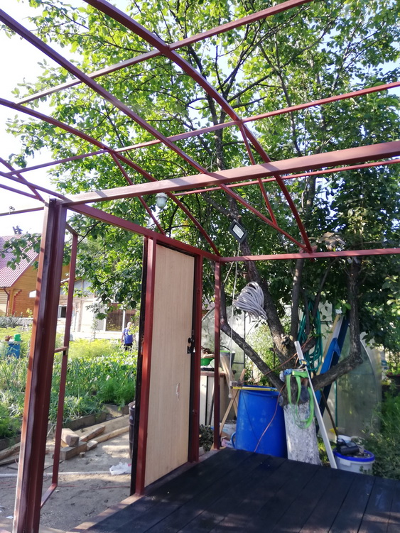 Курятник+Инструменталка. Два в одном