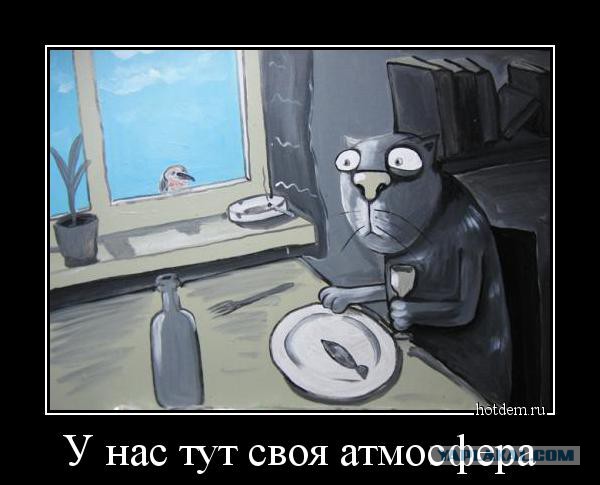 Атмосферные демотиваторы