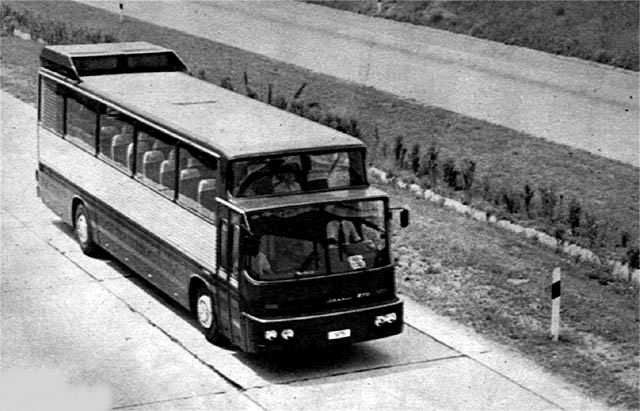 Самый безопасный и необычный автобус «Икарус» 70-х годов