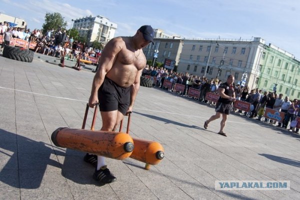 Фестиваль силачей на день молодежи