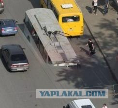 Уральский трамвай новой разработки.