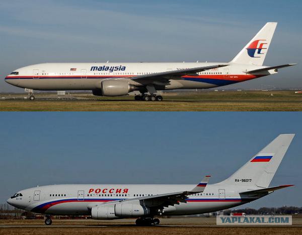 На Украине рухнул Боинг-777 малайзийских авиалиний