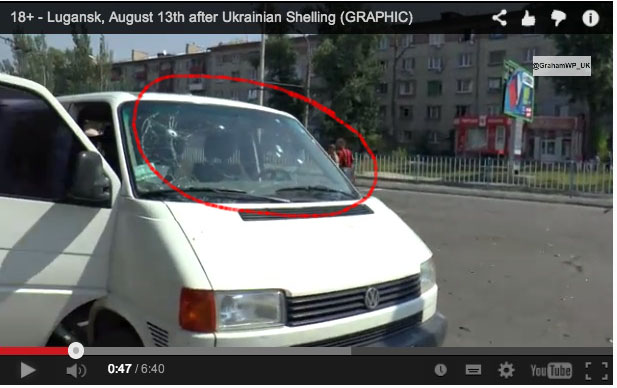 18+ - Lugansk, August 13th after Ukrainian Shellin