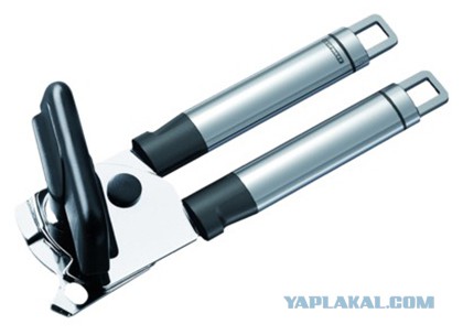 Как открыть консервную банку без открывалки.