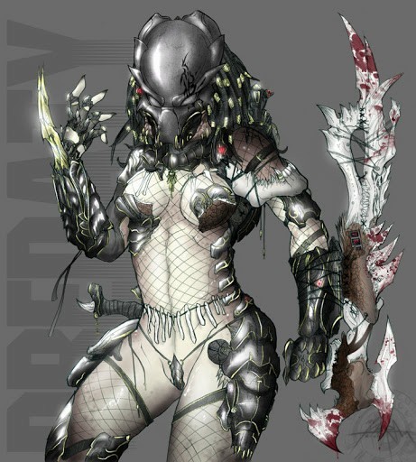 “Predator girl“ - пикчи из тырнетов!