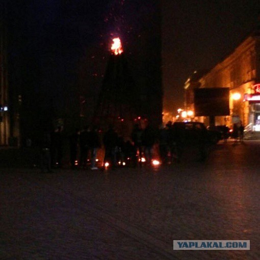 В центре Баку радикальные мусульмане