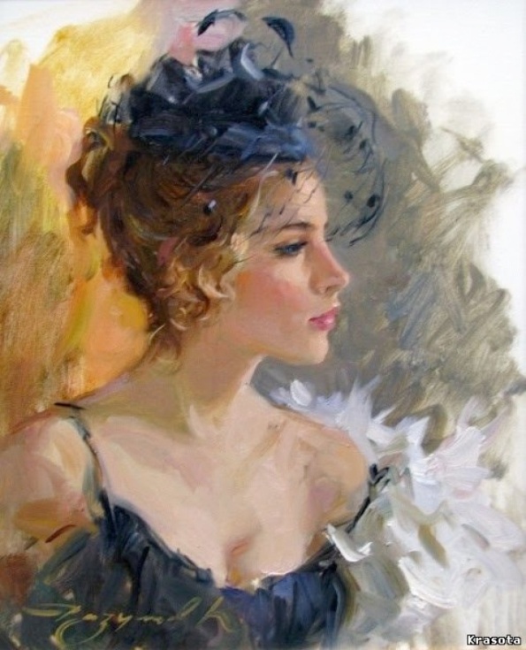 Рисованые барышни
