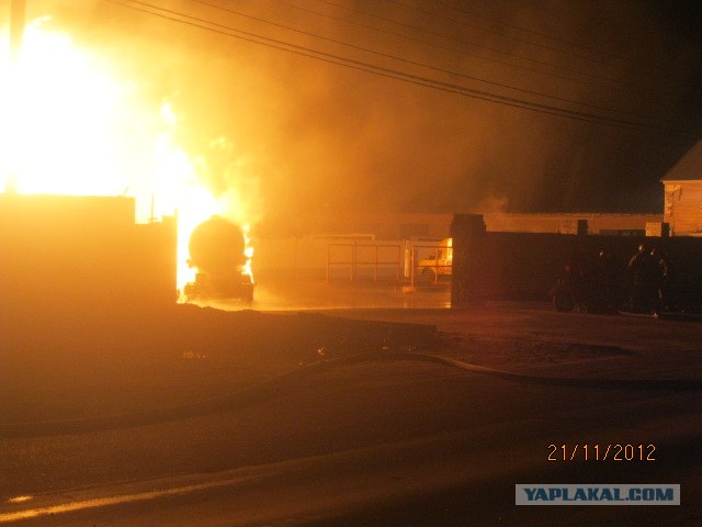 В Твери взорвалась газовая заправка