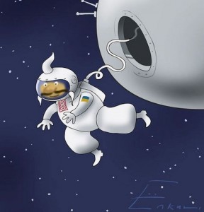 Google и день космонавтики