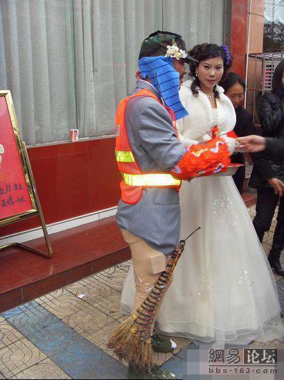 Китайская свадьба и модный жених