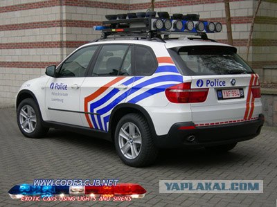 Самые крутые полицейские машины