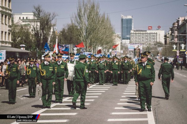 Донецк. 9 апреля. Празднование годовщины провозглашения ДНР