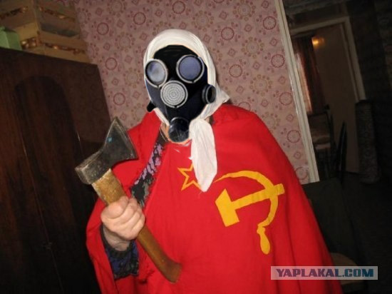 Фотожаба: Готовимся к первомаю