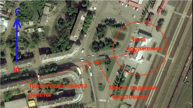 Российские войска нанесли ракетный удар по железнодорожным станциям на Украине