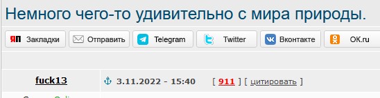 Немного чего-то удивительно из мира природы