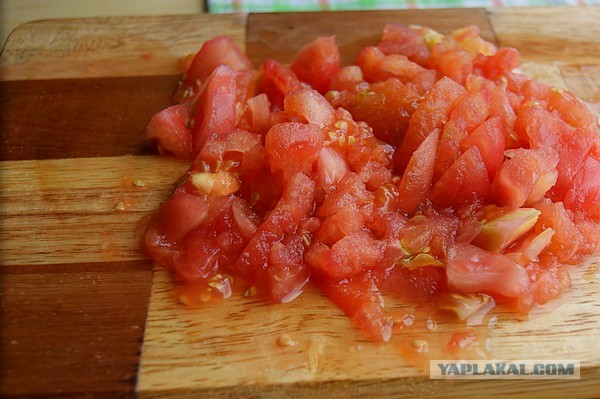 Картофельный пирог, С курицей, помидорами и сыром