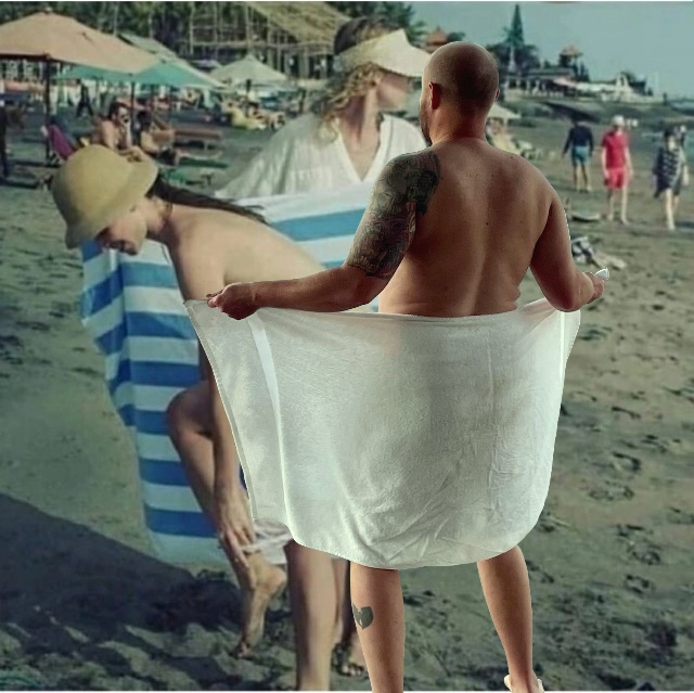 Фотожаба: Эксгибиционист