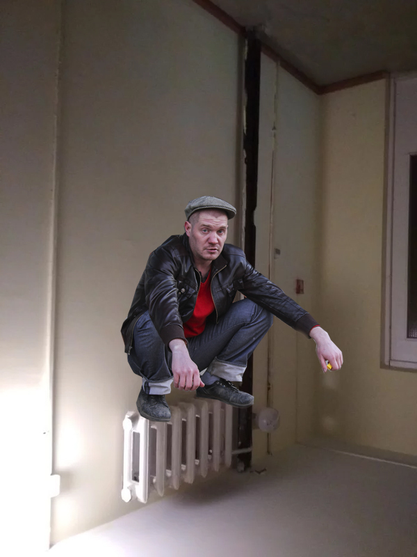 Батарея отопления под потолком