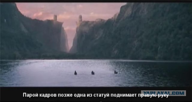 За кадром трилогии Властелина кольца.