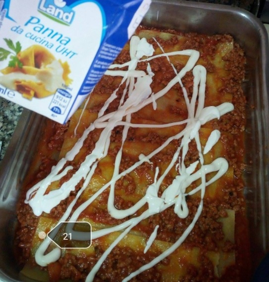Лазанья.