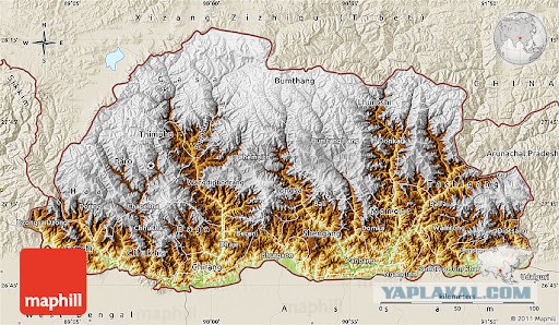 Бутан, таинственный Бутан