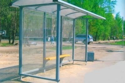 Остановки автобусные СССР. Искусство былое.