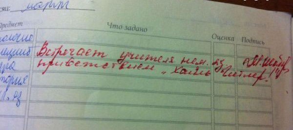 Записи в Дневниках