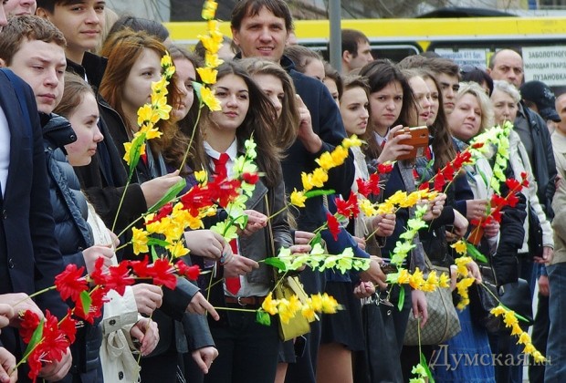 10 апреля 2014 года, Одесса. Парад