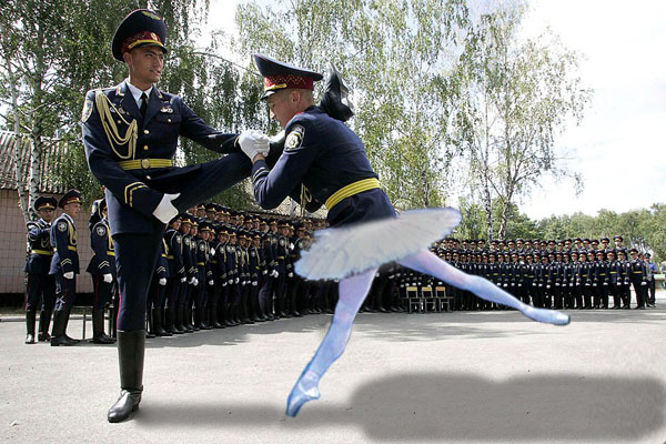 Фотожаба: Тренировочка