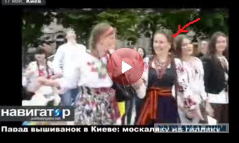 Парад вышиванок в Киеве