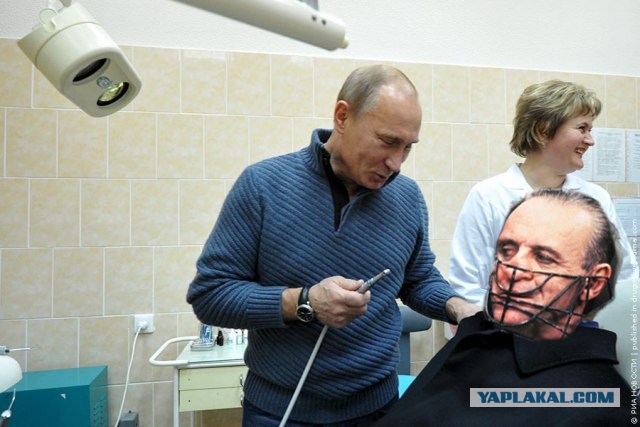 Фотожаба: Стоматолог Путин