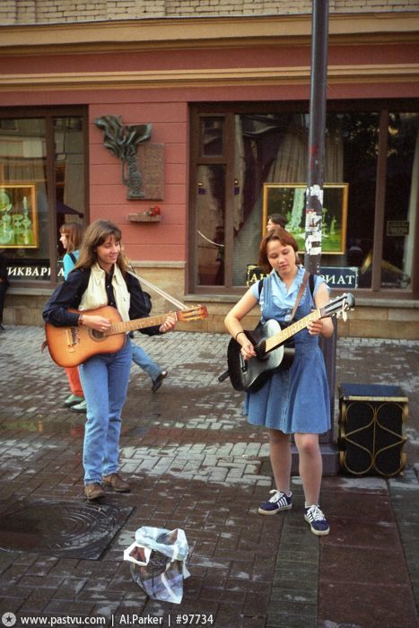 Прогулка по Москве 1996 года