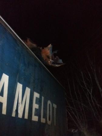 Взрыв на заправке в Кропивницком