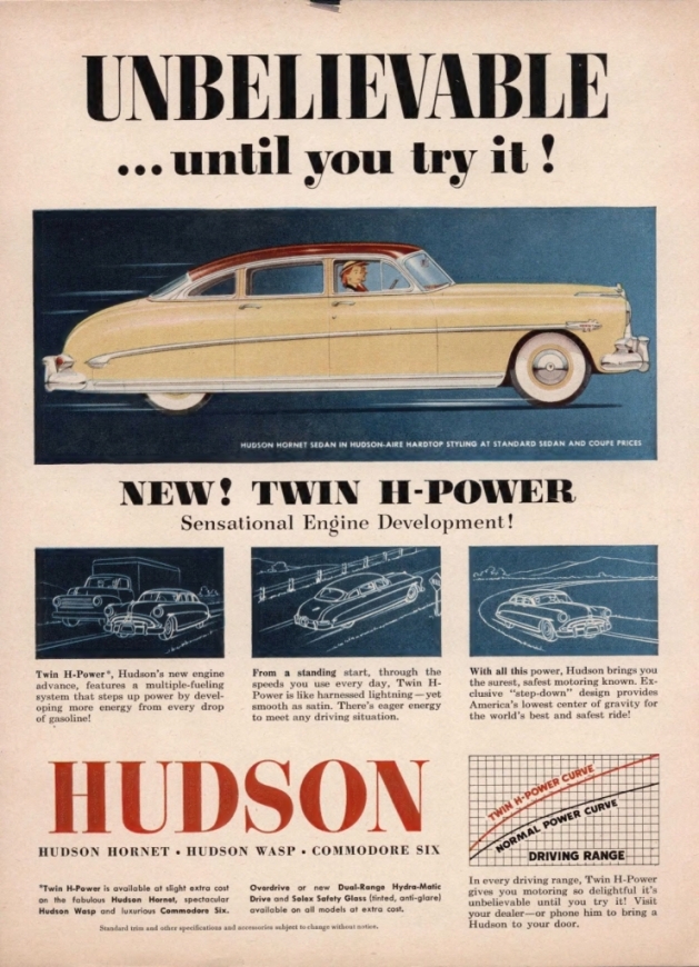 1952 Hudson Hornet. Автопятница №127.