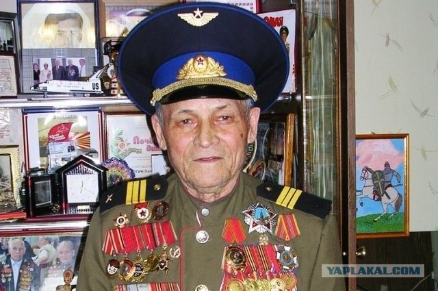 Вот такой ветеран был на параде в Челябинске