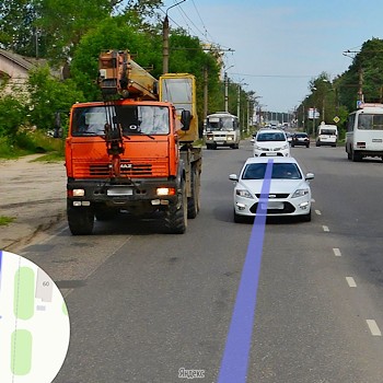 Там, у разрыва двойной сплошной…