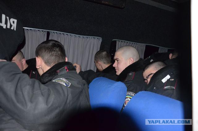 Киев. Новые столкновения демонстрантов с милицией