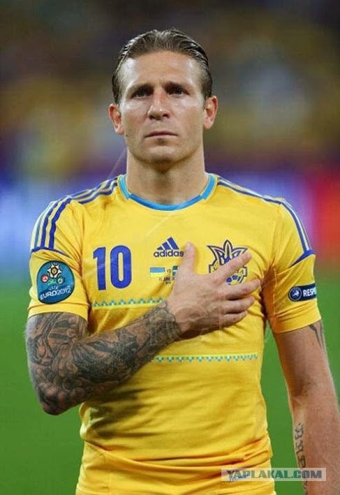 Украинский футболист обиделся на Россию