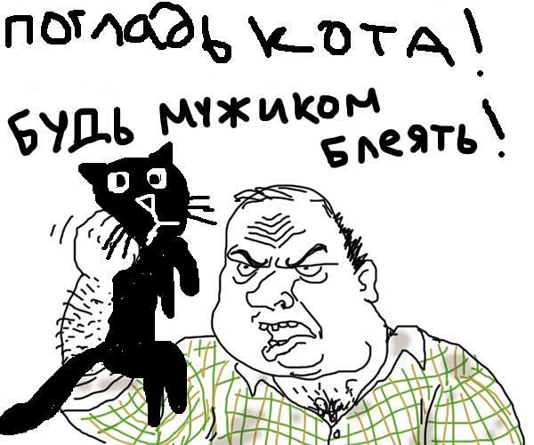 Котэ нуждается в ласке!