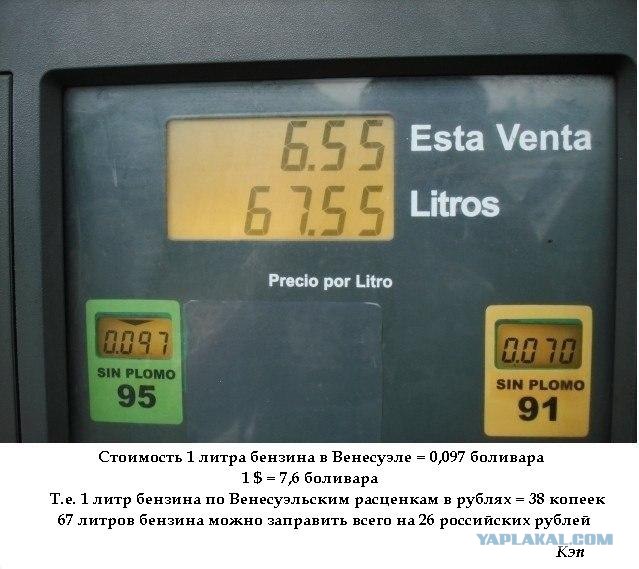 Бензин в Венесуэле