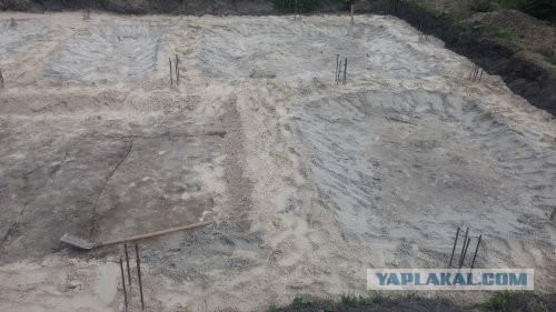 Фундамент за летние выходные.