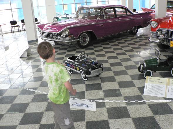 Музей старых автомобилей в Выборге