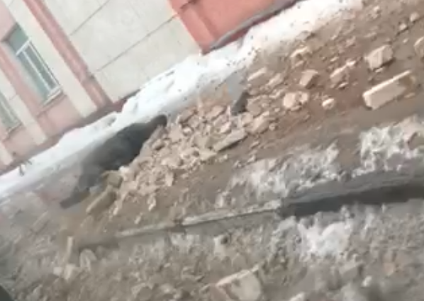 В Иванове на девушку упала каменная кладка весом в полтонны