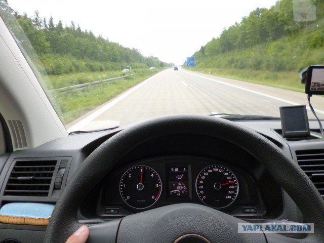 ДТП на автобане в Германии