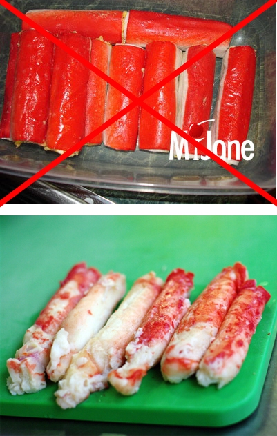 Салат из крабовых по дженибековски.