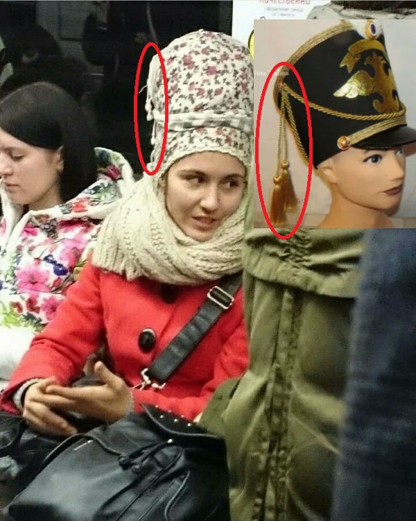 Свежие модники из российского метрополитена