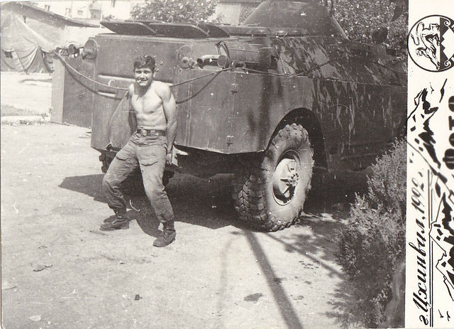 Стройбат - подразделение ВСЧ СА, 1990г