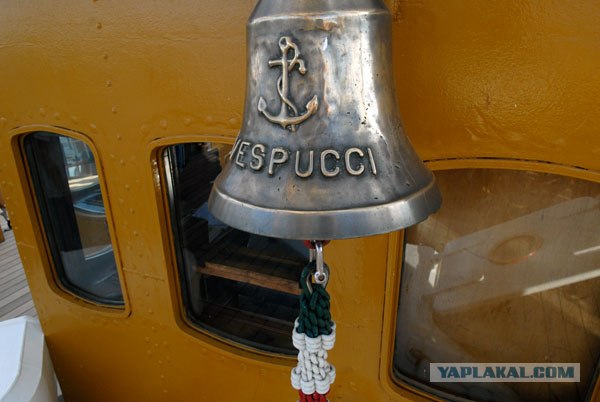 Парусник Amerigo Vespucci прибыл в Одессу